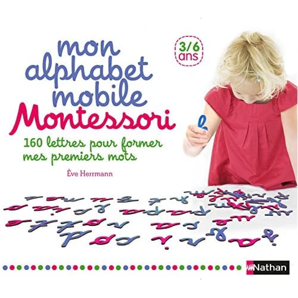 Alphabet mobile Montessori : Apprendre l’Alphabet 3/6 ans