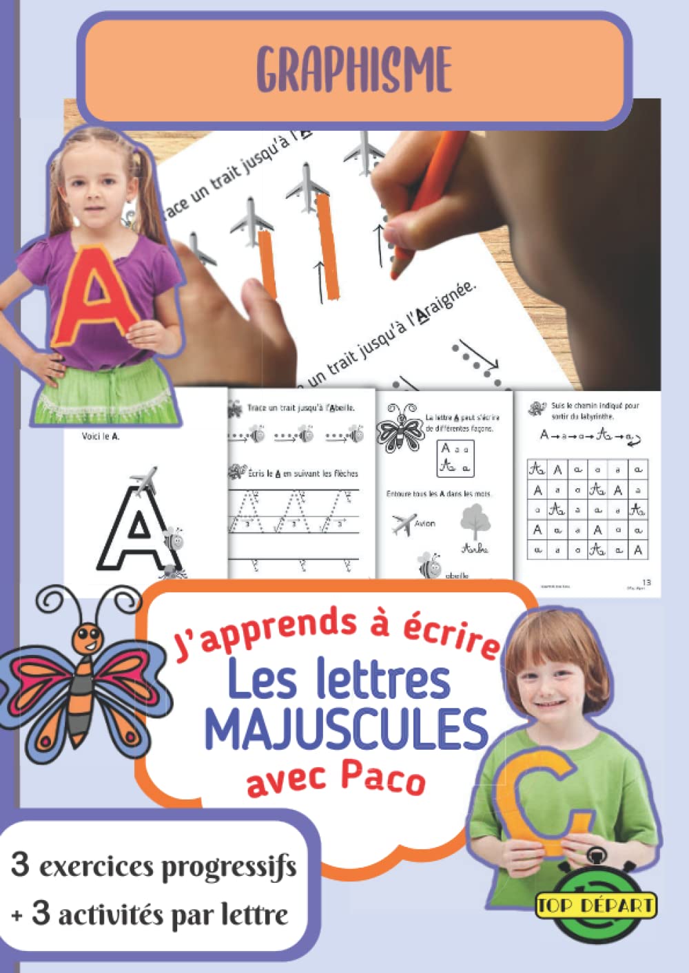 Apprendre les Majuscules avec Paco : Guide Montessori de l’Alphabet