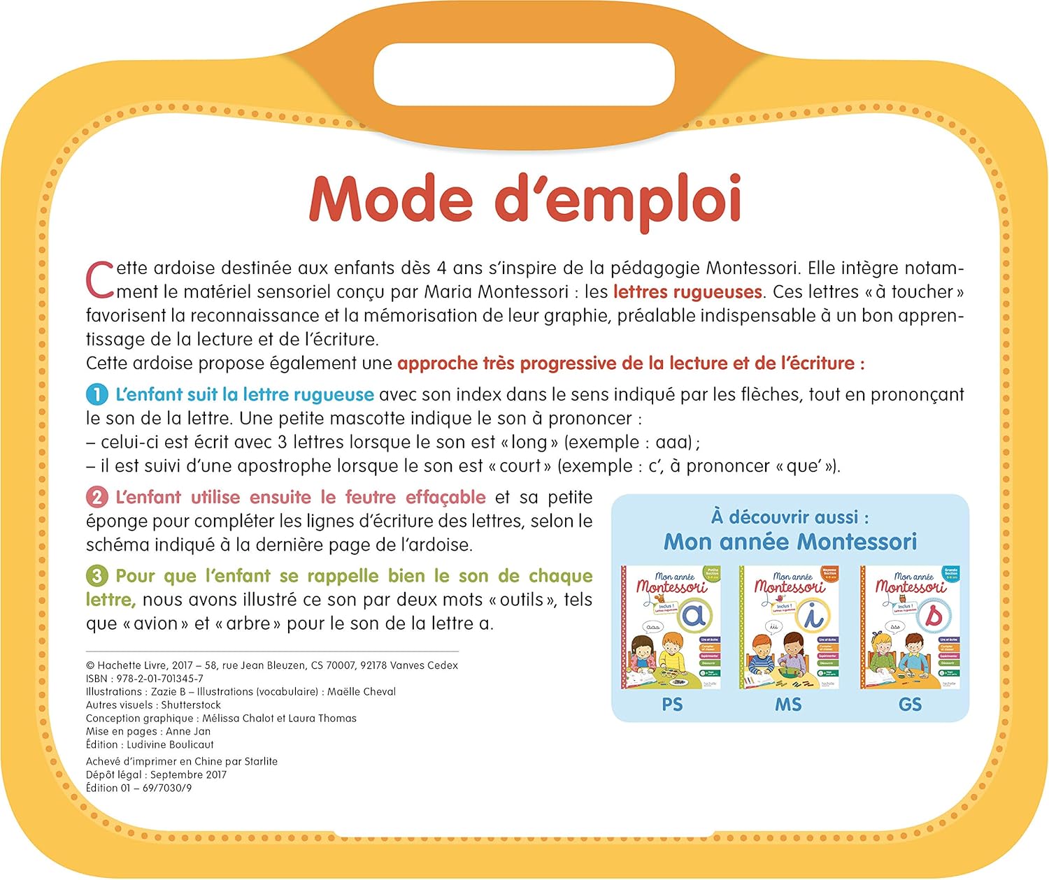 Ardoise Montessori : Apprendre les lettres et les sons dès 4 ans – Image 2