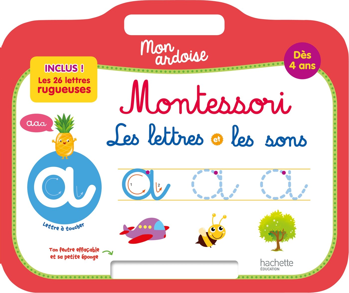 Ardoise Montessori : Apprendre les lettres et les sons dès 4 ans