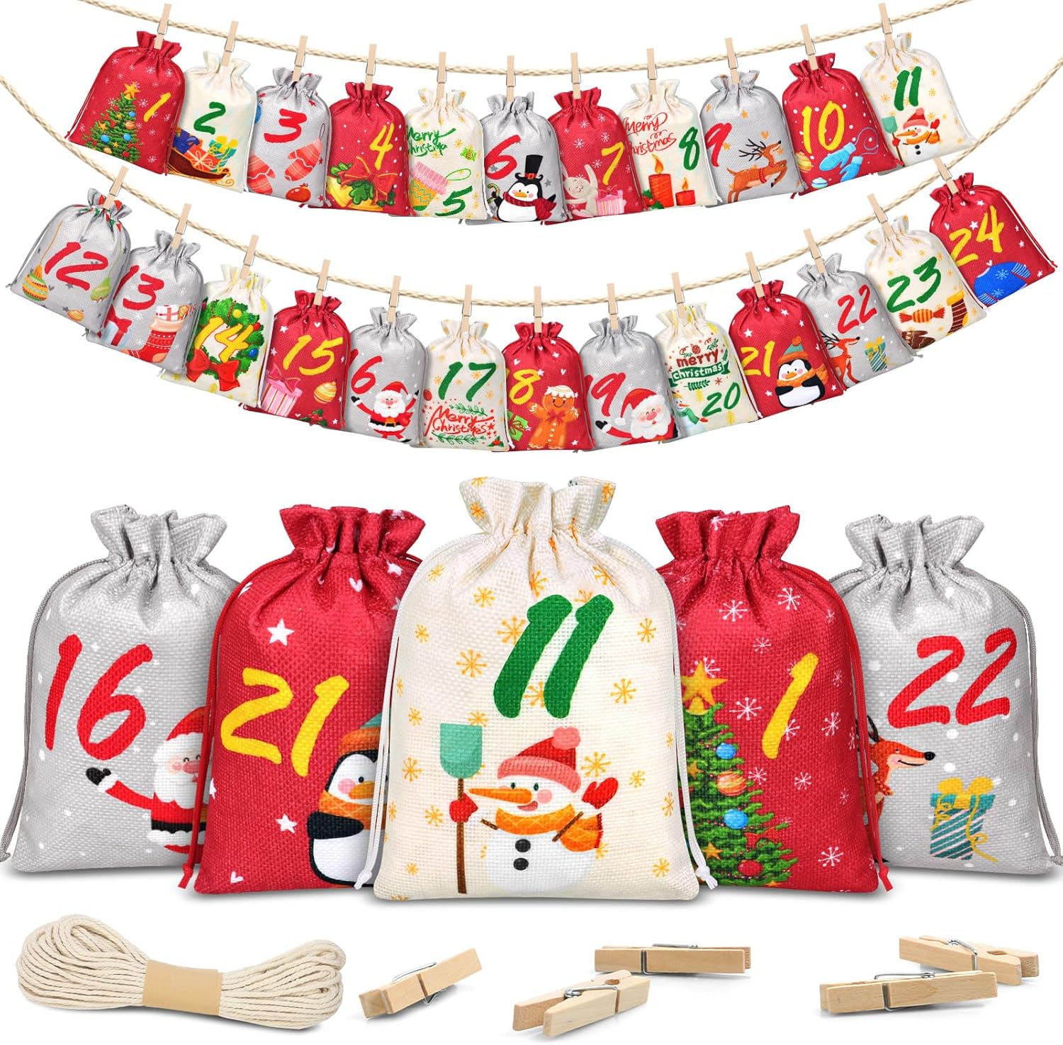 Calendrier de l’Avent Montessori 2024 à remplir : le choix durable pour Noël