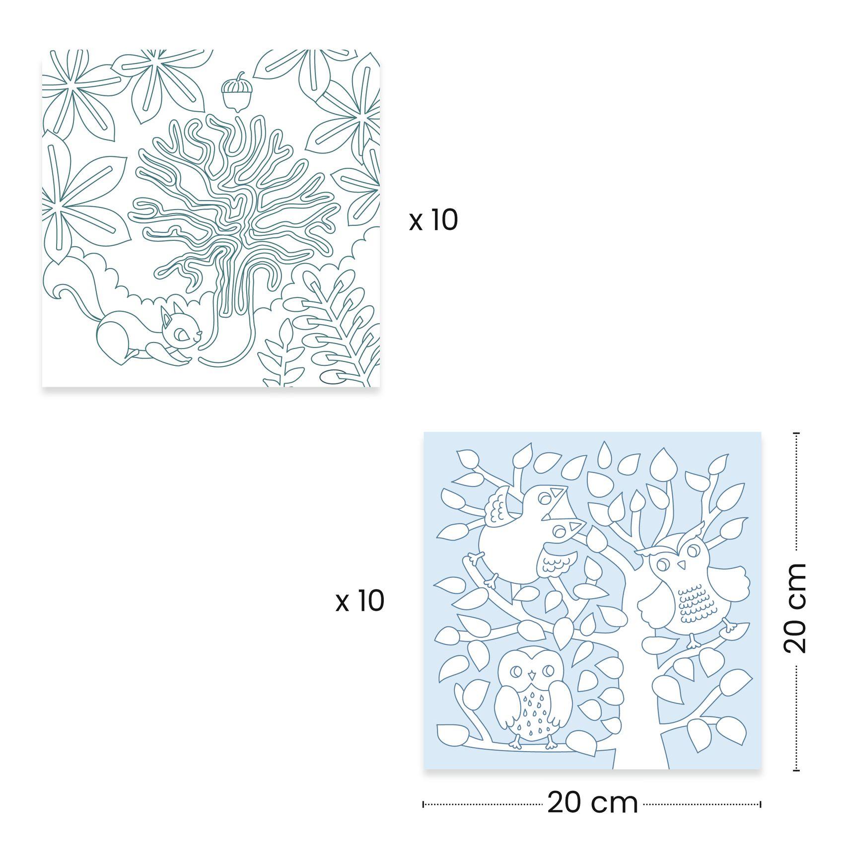 DISTRIBUTEUR DE COLORIAGE FORET – DJECO – Image 2