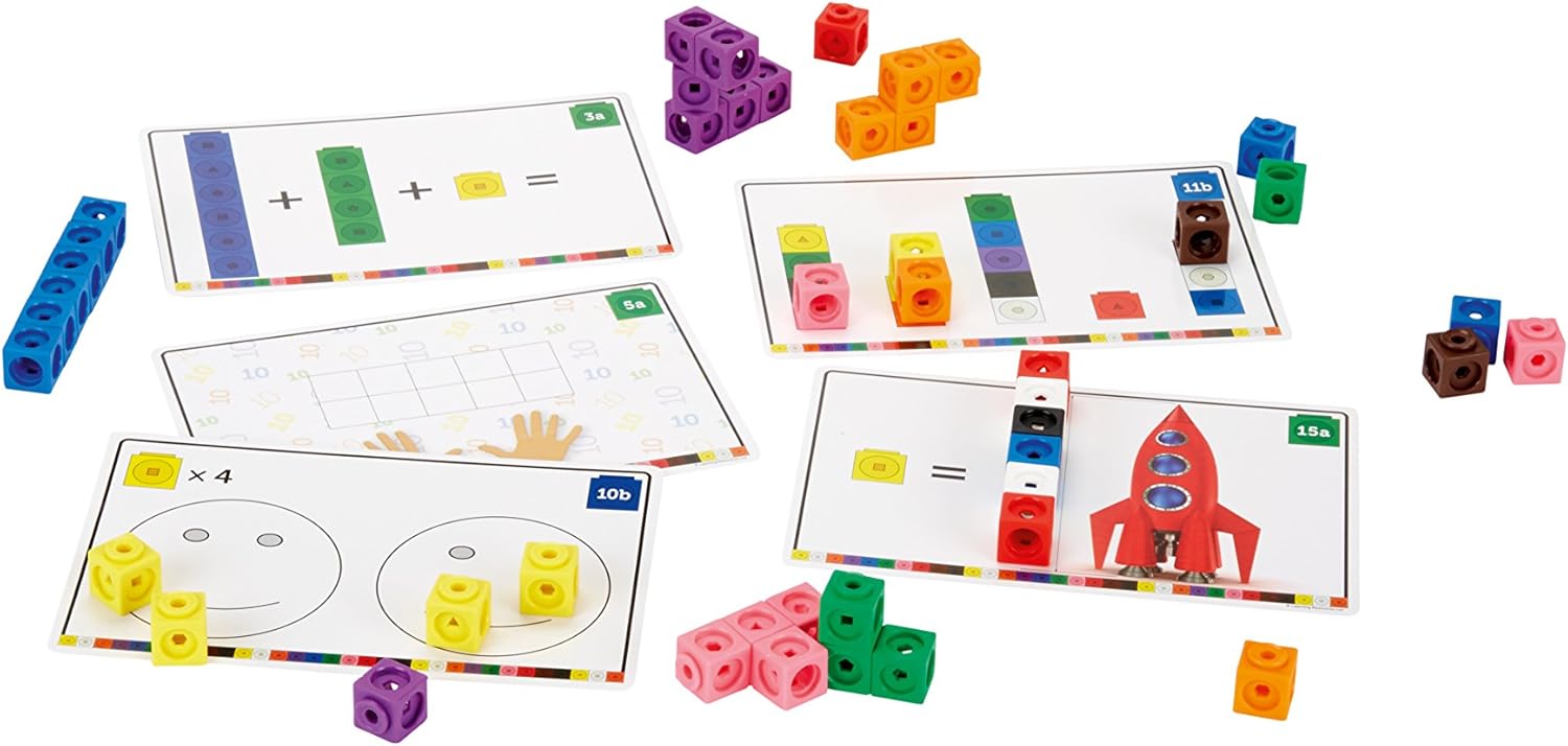 Kit d’activités Montessori : apprendre à compter avec les cubes Mathlink – Image 3