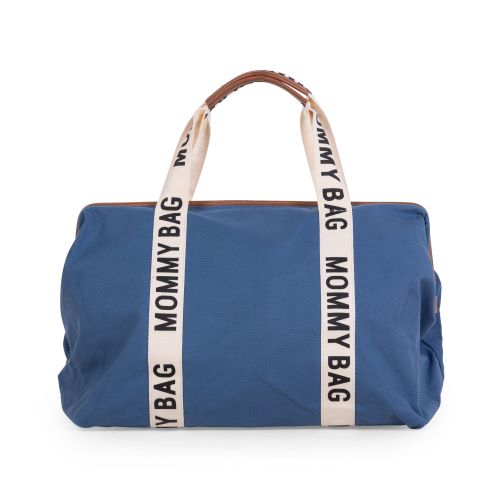 Mommy Bag Sac A Langer – Signature – Toile – Indigo