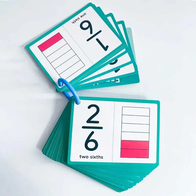 Apprendre les fractions - Cartes éducatives Montessori – Image 3