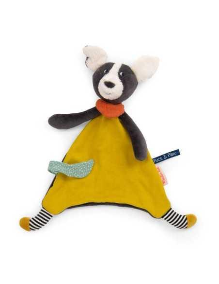 DOUDOU PUCE JAUNE