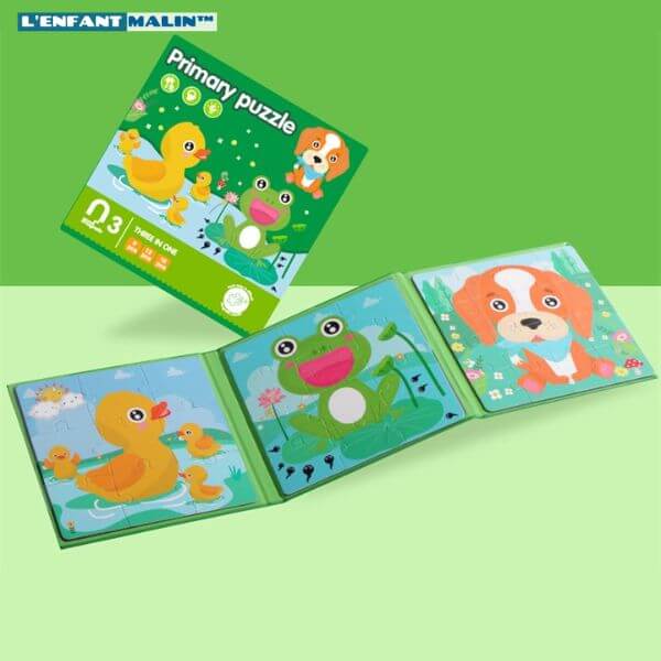 Puzzle 3 ans - Puzzle magnétique BookyPuzz™ – Image 3