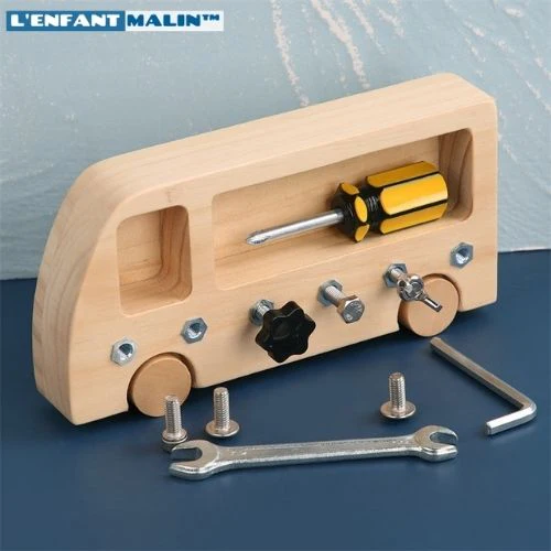 Jouet en bois de bricolage - MyTruck™ – Image 2