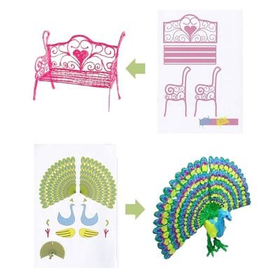 Livre Modèles 3D Réutilisables - Motifs Amusants pour Enfants | CreaTech – Image 2