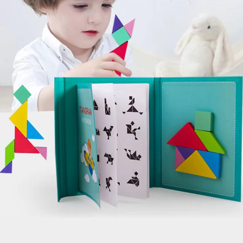 Tangram Magnétique - Occupez votre enfant en déplacement – Image 4
