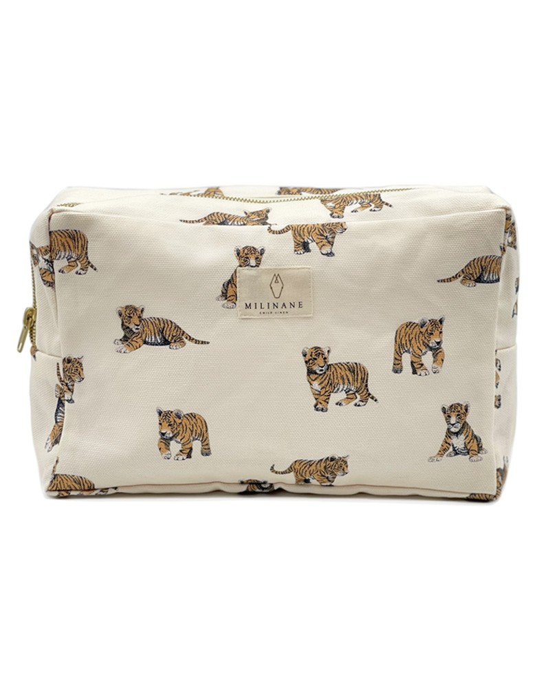Trousse de toilette Thelma Tigre Milinane